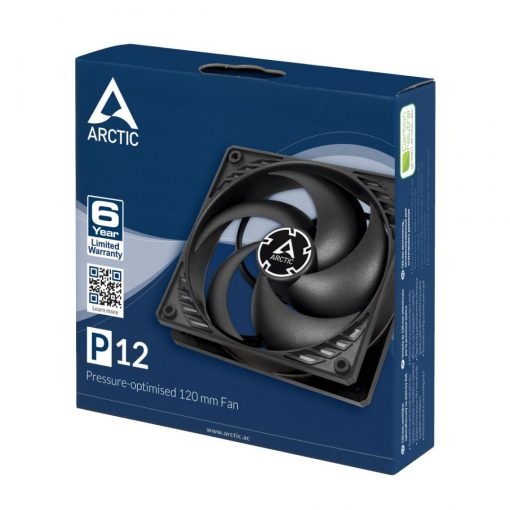 12 cm hűtőventilátor Arctic P12 statikus nyomásra optimalizált #5