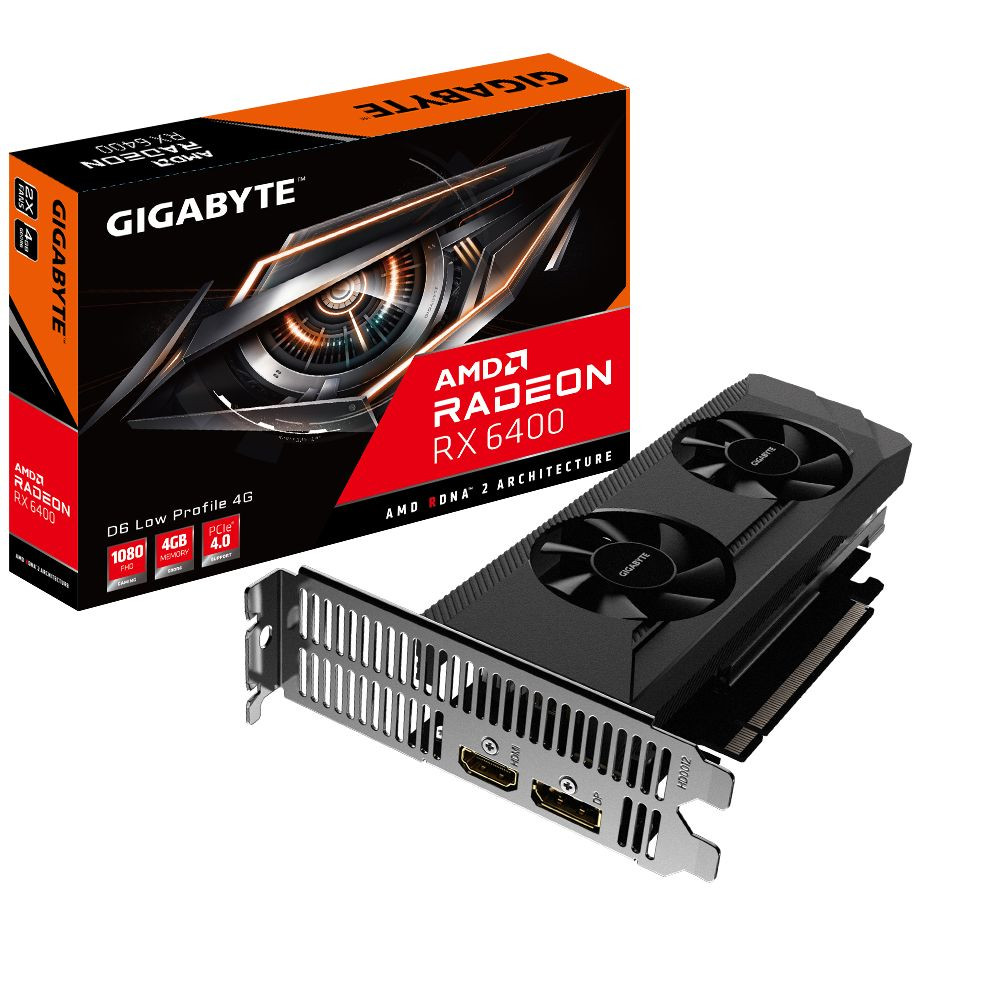 Gigabyte Radeon™ RX 6400 D6 LOW PROFILE 4G VGA #6