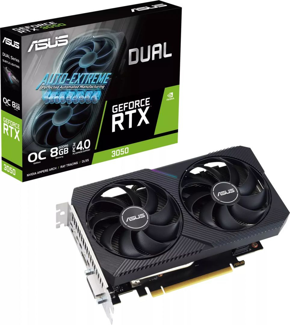 Asus Dual GeForce RTX™ 3050 V2 OC Edition 8GB GDDR6 VGA #9