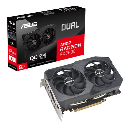 Asus Dual Radeon™ RX 7600 V2 OC Edition 8GB GDDR6 VGA #6