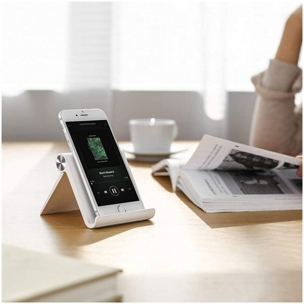 Haffner FN0163 univerzális asztali telefon és tablet állvány (fehér) #3