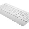 Logitech K650 Signature vezeték nélküli billentyűzet (Off-White fehér) #4