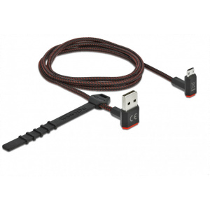 Delock Easy USB 2.0 (A) – micro USB (B) 90° kábel, 1m #2
