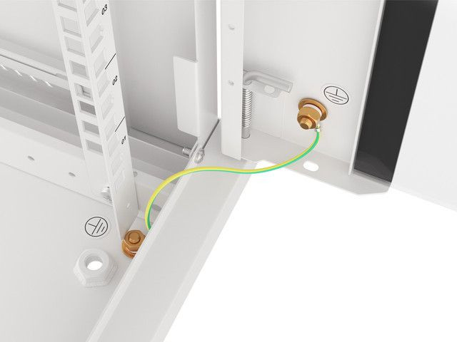 Lanberg 19" fali rackszekrény 6U (600x600 mm) #9