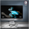 Axagon USB4 C – C adat- és töltőkábel (8K Ultra HD videó, PD 100W, 5A) 1m NEW #8