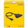 Delock HDMI UHD-kapcsoló, 3x HDMI-bemenet > 1x HDMI-kimenet, 4K #4