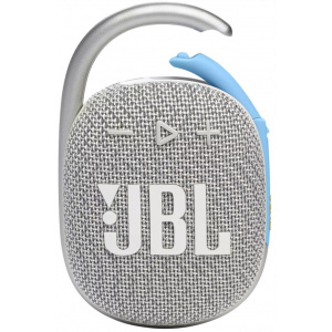 JBL Clip 4 ECO hordozható Bluetooth hangszóró (fehér-kék) #2