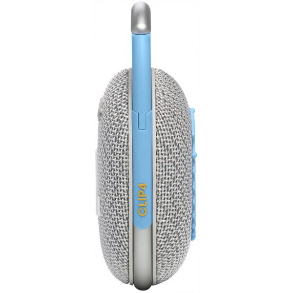 JBL Clip 4 ECO hordozható Bluetooth hangszóró (fehér-kék) #4