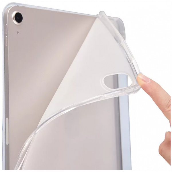 Devia iPad tok 10.2 (2019/2020/2021) fekete, On/Off funkció, Apple Pencil tartó #5