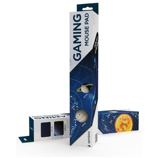 Gembird Gaming egérpad (Solar system), XL - extra nagy #4