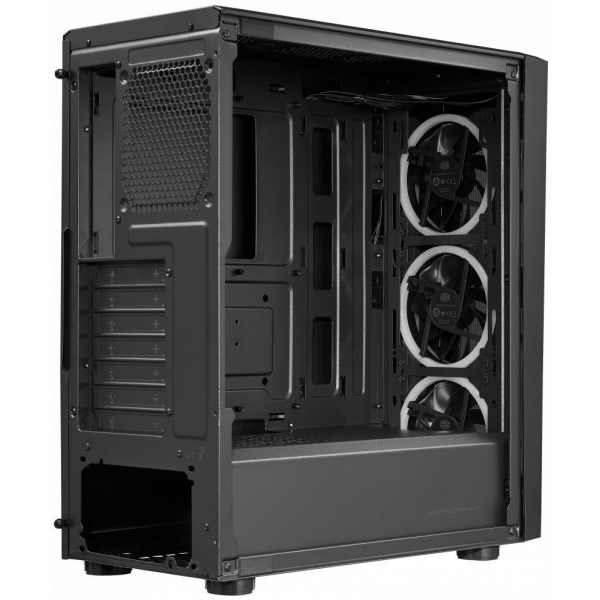 CoolerMaster CMP 510 ARGB ház edzett üveg oldallappal (fekete) #9