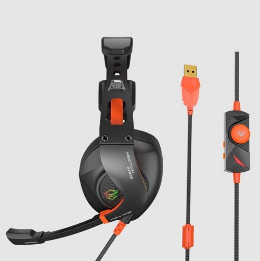 Meetion MT-HP099 Gaming headset (fekete-narancs) #4
