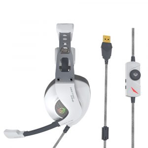 Meetion MT-HP099 Gaming headset (fehér-szürke) #2