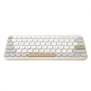 Asus Marshmallow Keyboard KW100 Bluetooth billentyűzet (Oat Milk) #2