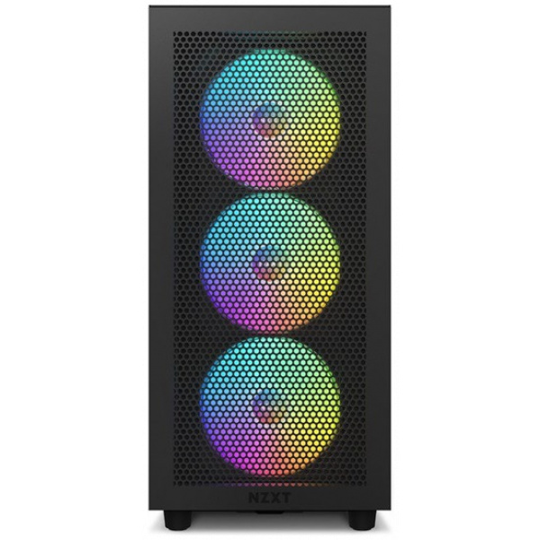 NZXT H7 Flow RGB ház üveg oldallappal (fekete) #2