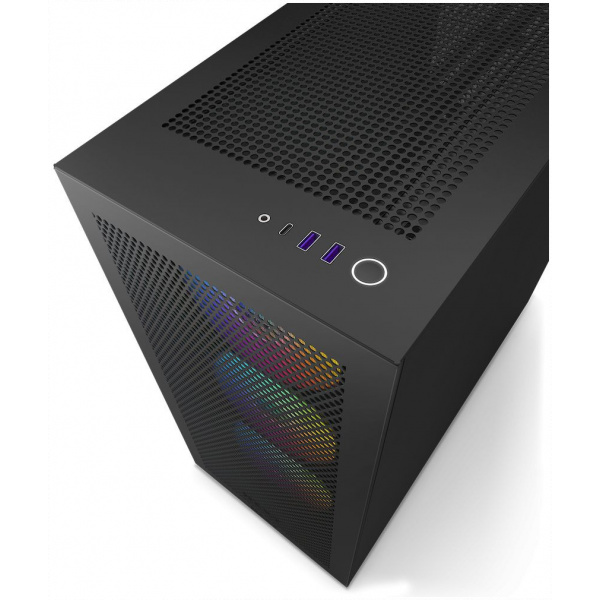 NZXT H7 Flow RGB ház üveg oldallappal (fekete) #6