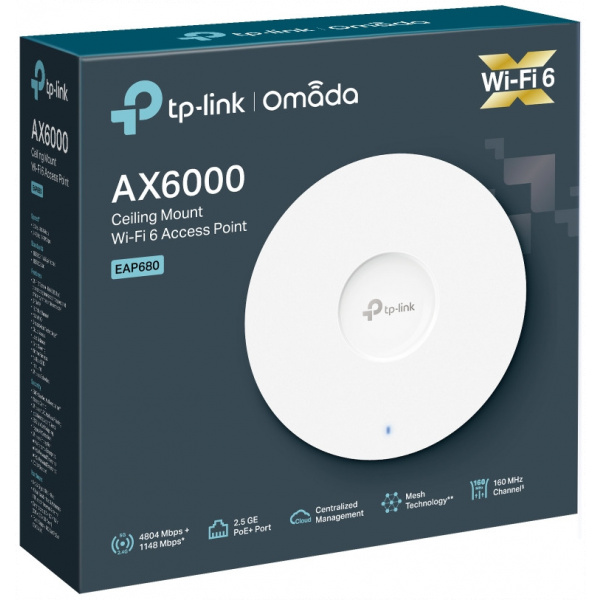 TP-Link AX6000 Vezeték nélküli WiFi 6 plafonra szerelhető AP (EAP680) #10