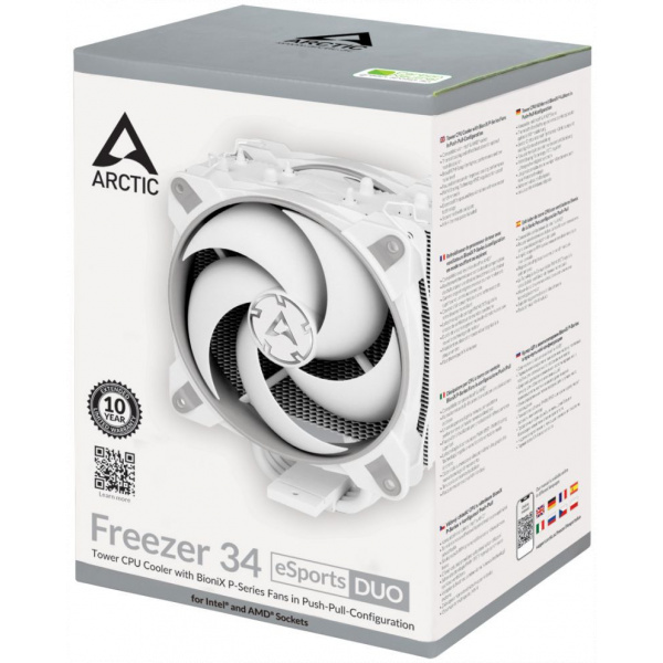 Arctic Freezer 34 eSports DUO CPU hűtő (fehér) univerzális #9