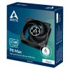 8 cm hűtőventilátor Arctic P8 Max Black #5