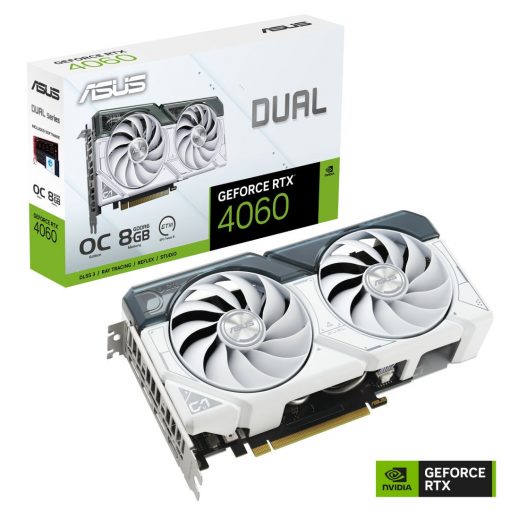 Asus Dual GeForce RTX™ 4060 White OC Edition 8GB GDDR6 VGA #8