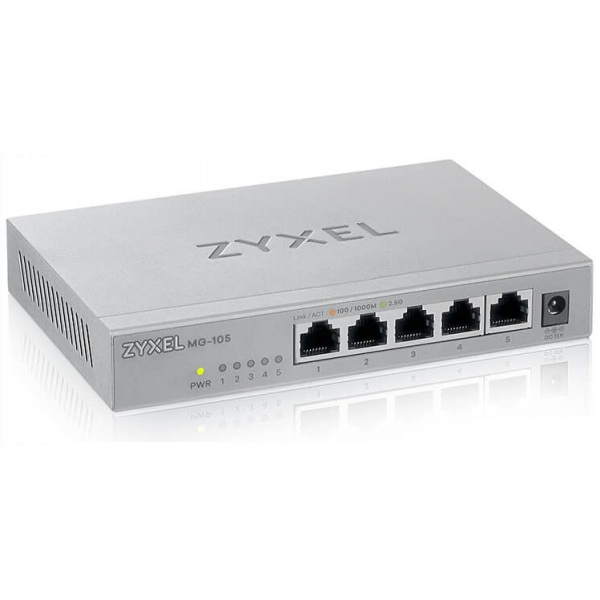 Zyxel MG-105-ZZ0101F 5-Port 2.5GbE nem menedzselhető Switch #4