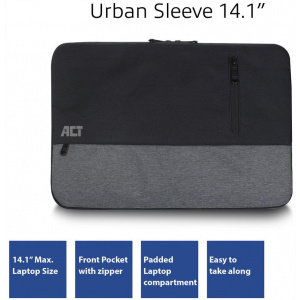 ACT AC8540 Urban notebook tok 14" mérethez (fekete) #2