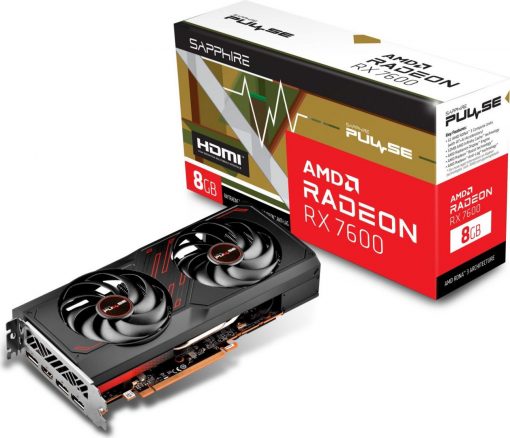 Sapphire PULSE AMD Radeon™ RX 7600 8GB VGA #6