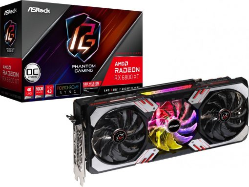 ASRock AMD Radeon RX 6800 XT Phantom Gaming 16GB OC VGA #6