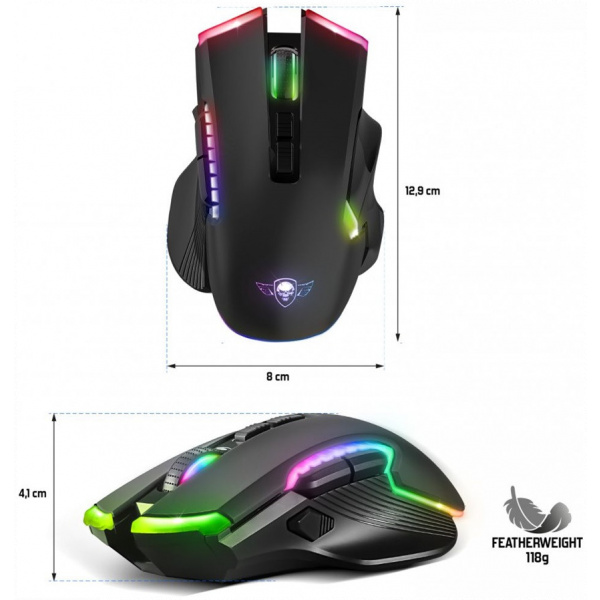Spirit of Gamer Elite-M70 vezeték nélküli, újratölthető Gamer egér #3