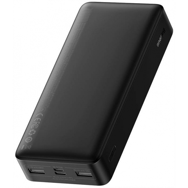Baseus Bipow Powerbank 20000 mAh - 2x USB, USB-C, 15W (fekete) #2
