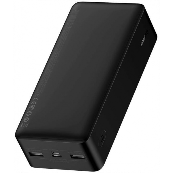 Baseus Bipow Powerbank 30000 mAh - 2x USB, USB-C, 15W (fekete) #3