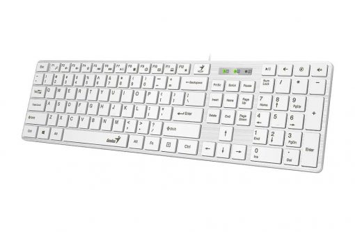 Genius Slimstar 126 billentyű fehér (USB) #2