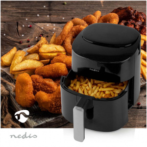Nedis forrólevegős XL sütő (1300W, 4,2l űrtartalom, időzítős) #2