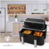 Nedis forrólevegős dupla sütő (2600W, 2x4,2l űrtartalom, időzítős) #2