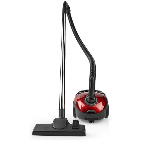 Nedis porzsákos porszívó 700W, piros #2