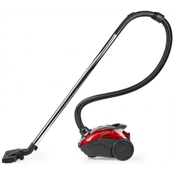 Nedis porzsákos porszívó 700W, piros #4