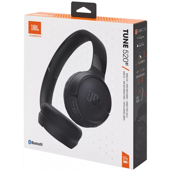 JBL Tune 520BT Bluetooth fejhallgató (fekete) #8