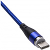 Akyga USB 2.0 USB-A - USB-C mágneses adat- és töltőkábel 1m #3