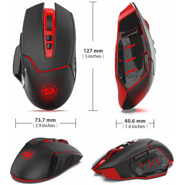 Redragon M690 Mirage Wireless Gaming egér #2