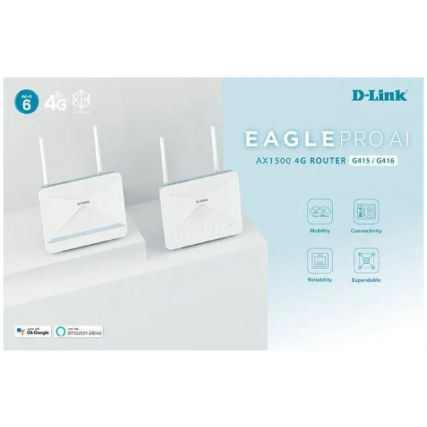 D-Link G415 4G AX1500 Wireless Dual-Band Gigabit Router #3