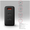 Axagon 220V-os USB-s fali gyorstöltő (1x QC3 USB + 2x PD3.0 USB-C port) 100W #6