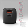 Axagon 220V-os USB-s fali gyorstöltő (1x QC3 USB + 1x PD3.0 USB-C port) 20W #3