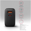 Axagon 220V-os USB-s fali gyorstöltő (1x QC3 USB + 1x PD3.0 USB-C port) 45W #2