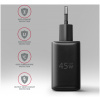 Axagon 220V-os USB-s fali gyorstöltő (1x QC3 USB + 1x PD3.0 USB-C port) 45W #3