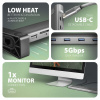 Axagon HMC-10HLS USB Type-C Longer 9-In-1 dokkoló #4