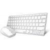 Rapoo 9000M vezeték nélküli (Bluetooth és 2.4 GHz) szett (fehér) #2