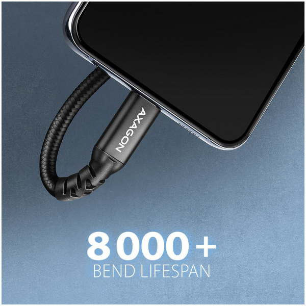 Axagon USB 3.2 C – C hosszabbító kábel (8K 60Hz, PD 240W, 20Gbps) 0,5m NEW #5