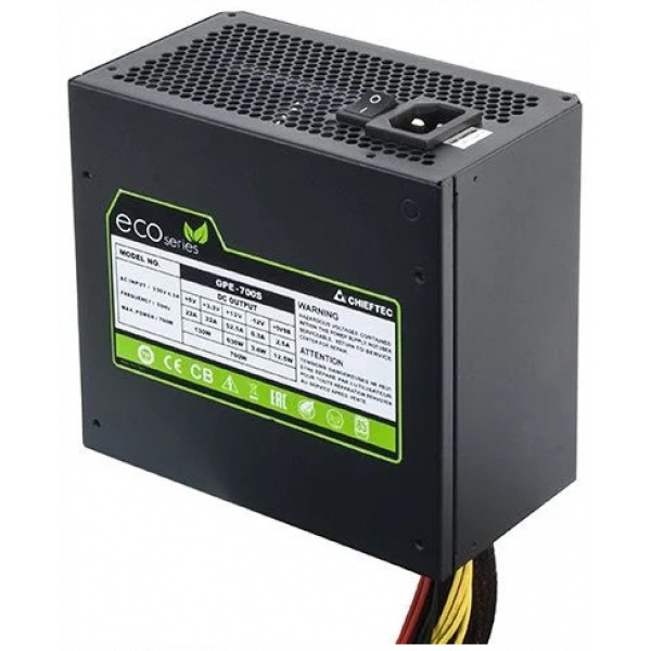 Chieftec GPE-700S Eco Series 700W tápegység (80+ Bronz) #3