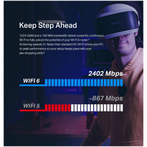 TP-Link AX3000 Wi-Fi 6 Bluetooth 5.2 PCIe hálókártya Archer TX55E #2