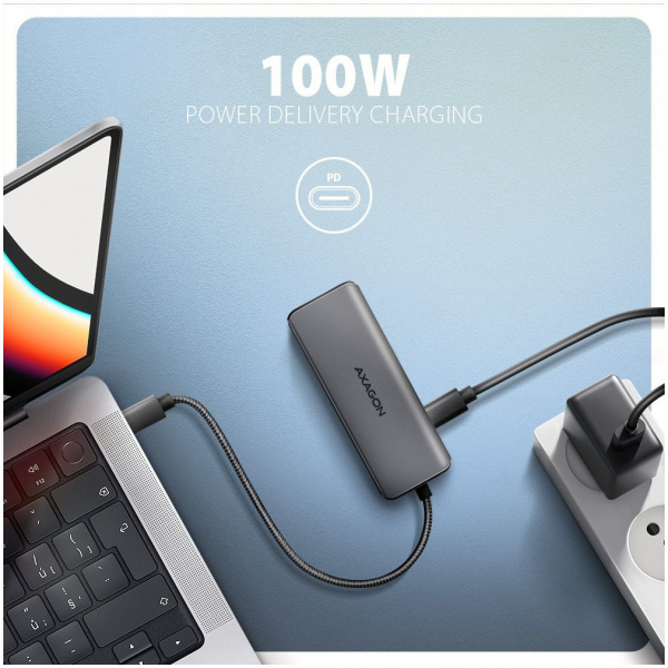 Axagon HMC-5H8K USB Type-C 5-In-1 8K HDMI dokkoló #4